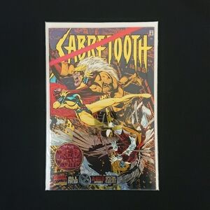 Marvel Comics - Sabretooth Foil Comic Book - In The Red Zone Special Event X-Men